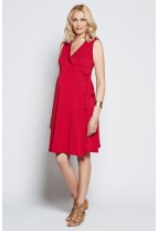 CHLOE Plain Wrap Dress