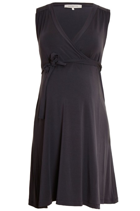 CHLOE Plain Wrap Dress Combination 5441