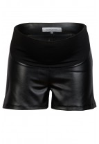 TEXAS Faux Leather Shorts